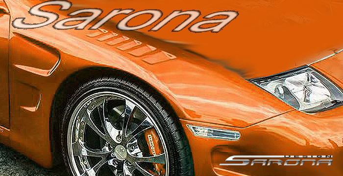 Custom Nissan 300ZX Fenders  Coupe & Convertible (1990 - 1996) - $890.00 (Manufacturer Sarona, Part #NS-012-FD)
